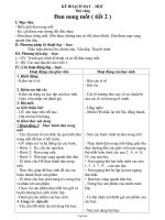 Giáo án Thủ công 3 tuần 22 đến 29