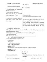 Giáo án Hình học 7 tiết 49: Quan hệ giữa đường vuông góc và đường xiên đường xiên và hình chiếu