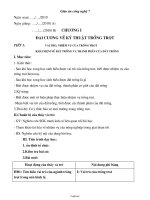 Giáo án Công nghệ 7 - Năm học 2010-2011