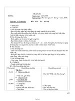 Giáo án Lớp 3 - Tuần 31 - Năm học 2007-2008