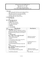 Giáo án tổng hợp Tuần học thứ 26 - Lớp 3 năm học 2012