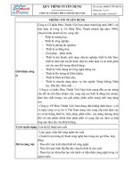 quy trình tuyển dụng