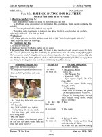 Bài giảng Môn Ngữ văn 6 - Tuần 1 - Tiết 1,2 : Văn bản: bài học đường đời đầu tiên