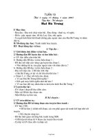 Giáo án Lớp 3 - Tập 2 - Năm học 2006-2007