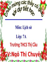 Bài 14. Ba lần kháng chiến chống quân xâm lược Mông - Nguyên (thế kỉ XIII) - Lớp 1 - Ngô Thị Chuyên - Thư viện giáo dục Bắc Ninh