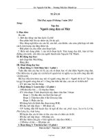 Giáo án Lớp 5 Tuần 19 - Trường Tiểu học Thịnh Lộc