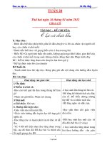 Giáo án Lớp 3 Tuần 20 - GV: Lê Thị Bẩy