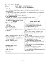 Giáo án Thể dục Lớp 3 - Năm học 2009-2010