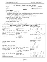 Kế hoạch bài dạy Đại số 7 tiết 7 đến 14