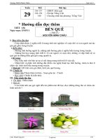 Giáo án môn Ngữ văn lớp 6 - Tuần 29 - Trường THCS Phước Thiền