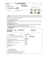 unit 4 at school  tiếng anh 7 sách cũ  lê thị thanh trúc  thư viện giáo án điện tử