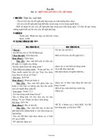 Giáo án giảng dạy Tuần 21 Lớp 2