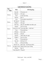 Giáo án Vật lý 7 tuần 5: Ảnh của một vật tạo bởi gương phẳng