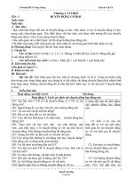 Giáo án Tổng hợp Lớp 2 - Tuần 8 - Năm học 2005-2006