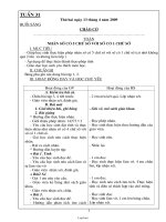 Giáo án Lớp 3 - Tuần 31 - Năm học 2008-2009 - Đỗ Thị Thu Hương