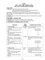 Giáo án Lớp 4 - Môn Thể dục - Bài 1 đến bài 48