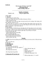 Giáo án Tổng hợp Lớp 3 - Tuần 21 - Năm học 2006-2007