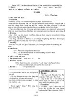 Giáo án Đạo đức Lớp 3 - Tuần 14 - Bài: Quan tâm, giúp đỡ hàng xóm láng giềng