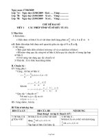 Giáo án tự chọn Toán 7 - Chủ đề 1 đến 8