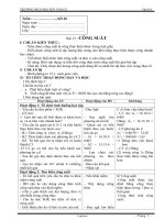 Giáo án học kì II Vật lí Lớp 8 - Dương Thị Ngọc Trang - Trường THCS Nguyễn Văn Cừ