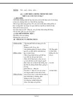 Giáo án Thể dục Lớp 2 - Chương trình cả năm