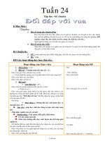 Giáo án Tổng hợp Lớp 3 - Tuần 24 - Năm học 2004-2005