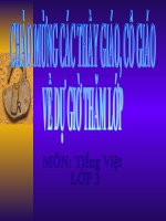 Tuần 23. Nhân hoá. Ôn tập cách đặt và trả lời câu hỏi Như thế nào? - Bài giảng - Vũ Hải Lâm - Thư viện giáo dục Bắc Ninh