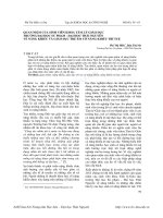 Quan niệm của sinh viên khoa tâm lí - giáo dục Trường Đại học Sư phạm - Đại học Thái Nguyên về năng khiếu và giáo dục trẻ em có năng khiếu trí tuệ