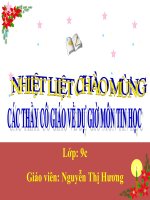 Giáo án dự thi giáo viên giỏi cấp huyện năm học 2019 - ...