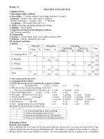 unit 3 at home tiếng anh 8 sách cũ nguyễn văn liệt thư viện giáo án điện tử