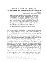 Thực trạng công tác giáo dục đạo đức cho học sinh tiểu học thành phố Biên Hòa, tỉnh Đồng Nai