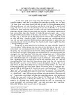 Sự chuyển biến của Nguyễn Ái Quốc từ chủ nghĩa yêu nước đến chủ nghĩa cộng sản qua cách nhìn của hiện tượng học