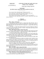 Quy định xử phạt vi phạm hành chính trong lĩnh vực thuỷ sản