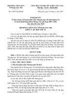 Quy hoạch, kế hoạch phát triển Thương mại- Du lịch Quảng Trị và tuyến Hành lang kinh tế Đông- Tây giai đoạn 2007- 2010, tầm nhìn đến năm 2020