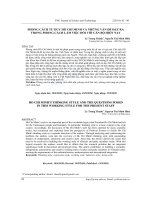 Phong cách tư duy Hồ Chí Minh và những vấn đề đặt ra trong phong cách làm việc đối với cán bộ hiện nay