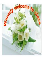 bài học môn tiếng anh thứ sáu 03042020  thcs trần quốc tuấn