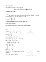 bài học môn toán thứ ba 28042020  thcs trần quốc tuấn