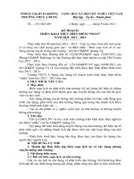 Kế hoạch thực hiện điểm nhấn năm học 2012 2013