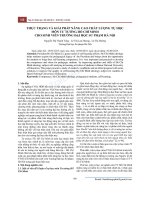 Thực trạng và giải pháp nâng cao chất lượng tự học môn Tư tưởng Hồ Chí Minh cho sinh viên trường Đại học Sư phạm Hà Nội