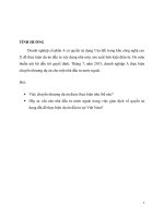 Bài tập lớn học kỳ pháp luật kinh doanh bất động sản