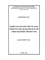 Nghiên cứu chức năng thất trái bằng phương pháp siêu âm đánh dấu mô cơ tim ở bệnh nhân bệnh thận mạn tính 
