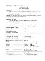 GIÁO ÁN RÈN LUYỆN TỪ CÂU