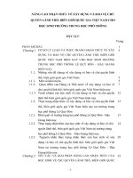 NÂNG CAO NHẬN THỨC VỀ XÂY DỰNG VÀ BẢO VỆ CHỦ QUYỀN LÃNH THỔ, BIÊN GIỚI QUỐC GIA