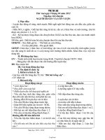 Giáo án Lớp 3 Tuần 32 - Quách Thị Minh Thu - Trường TH Nguyễn Trãi