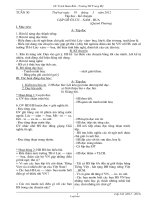 Giáo án môn Toán học - Tiết 46: Đề kiểm tra chương II