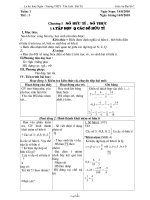 Giáo án lớp 7 môn Đại số - Tuần 1 - Tiết 1 - Bài 1: Tập hợp Q các số hữu tỉ (tiếp)