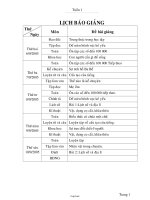 Giáo án Lớp 4 - Tuần 1 - Năm học 2005-2006