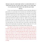 MỐI QUAN HỆ GIỮA LÔGÍC BIỆN CHỨNG VÀ LÔGÍC HÌNH THỨC  Ý NGHĨA ĐỐI VỚI VIỆC XÂY DỰNG, PHÁT TRIỂN TƯ DUY KHOA HỌC CỦA NGƯỜI GIÁO VIÊN