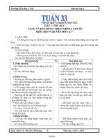 Giáo án Lớp 3 Tuần 33 - Trường Tiểu học Y Jút