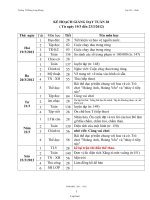 Giáo án Lớp 3 Tuần 28 - Chiều - Trường TH Kông Lơng Khơng